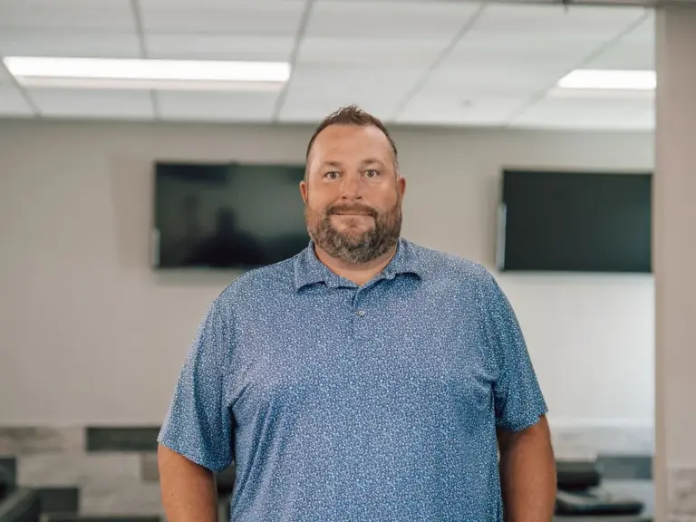 Dr. Ben Beeler standing in the treatment room at Eastern Oklahoma Wellness Center in Tulsa